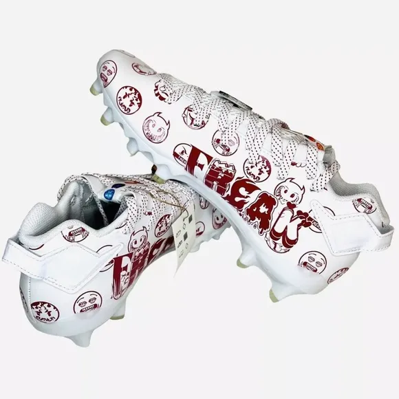 Adidas Freak 22 Big Mood GZ6901 Emoji White/Red Football Cleats Men's Shoes