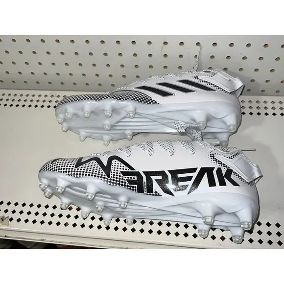 Adidas Freak 22 Team Mens Football Cleats Size 10.5 White Black HP8774