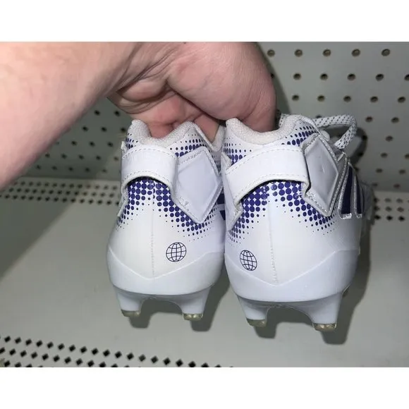 Adidas Freak 22 Team Mens Football Cleats Size 12.5 White Purple GY0432