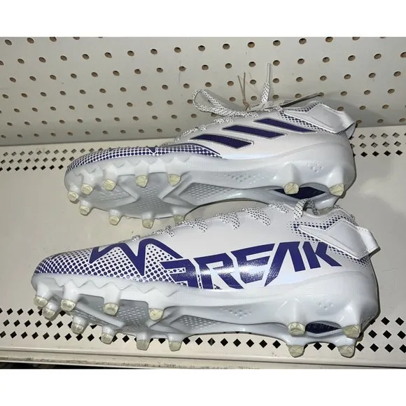 Adidas Freak 22 Team Mens Football Cleats Size 12.5 White Purple GY0432