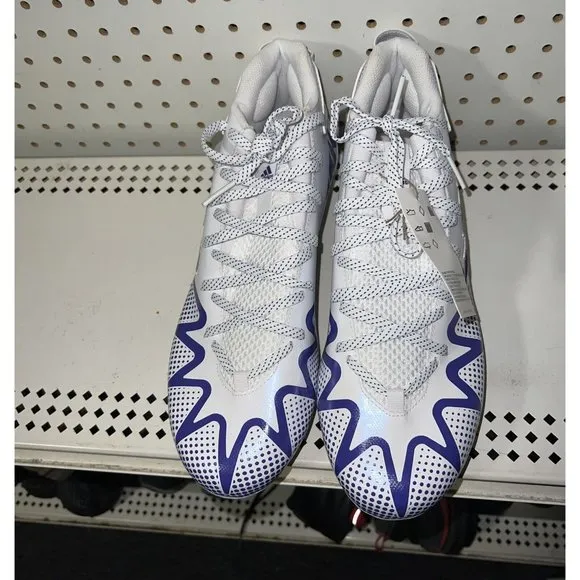 Adidas Freak 22 Team Mens Football Cleats Size 12.5 White Purple GY0432