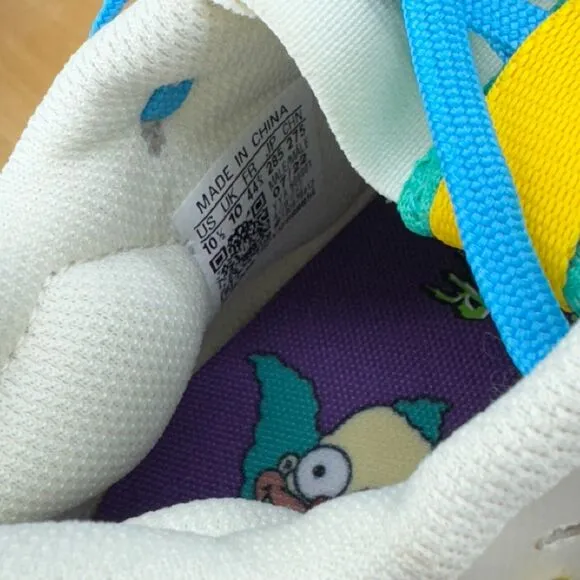 adidas Freak 22 x Simpsons Mens Size 10.5 'Krusty The Clown' Football Cleats NEW
