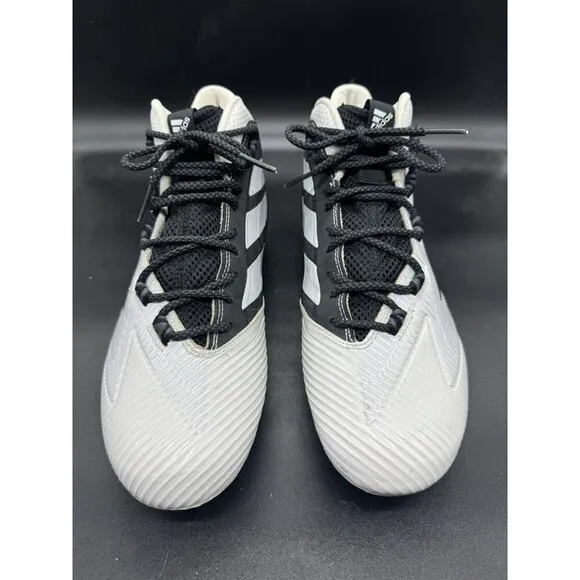 adidas Freak Carbon Mid White/Black Football Shoes (EG1312) Size 11 EUC