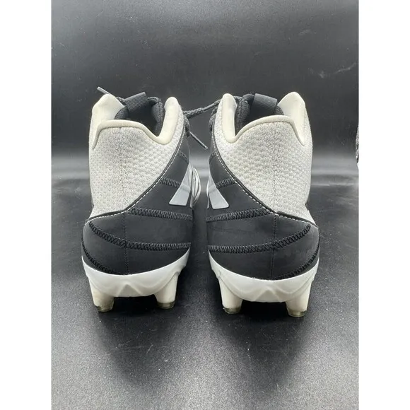 adidas Freak Carbon Mid White/Black Football Shoes (EG1312) Size 11 EUC