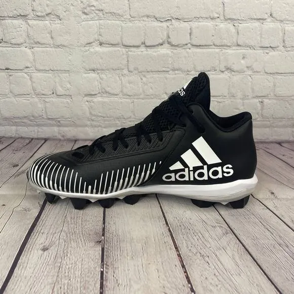 Adidas Freak MD 20 Black White Football Cleats Mens Size 12 (EF3484)