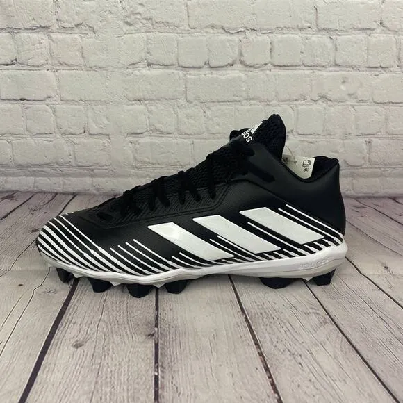 Adidas Freak MD 20 Black White Football Cleats Mens Size 12 (EF3484)