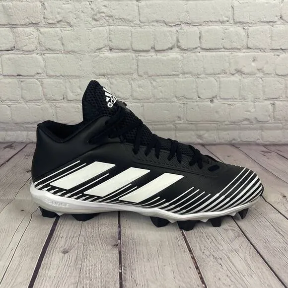 Adidas Freak MD 20 Black White Football Cleats Mens Size 12 (EF3484)