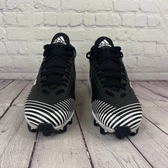 Adidas Freak MD 20 Black White Football Cleats Mens Size 12 (EF3484)