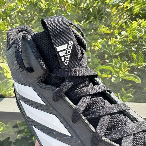Adidas Freak MD Mid Men's Football Shoes Black White BB7688 Size 9.5