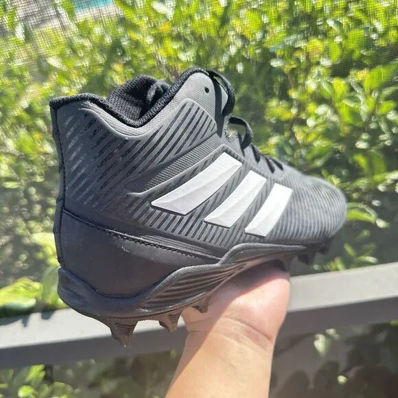 Adidas Freak MD Mid Men's Football Shoes Black White BB7688 Size 9.5