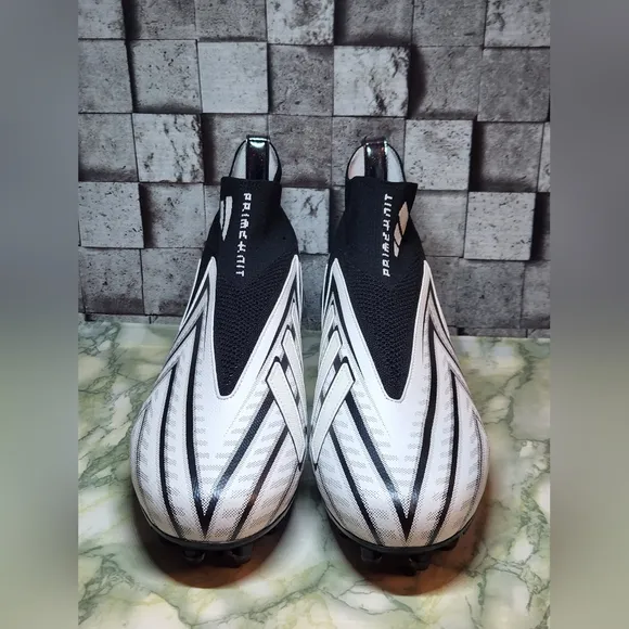 Adidas Freak Ultra Inline Black White Football Cleats  Size 12.5