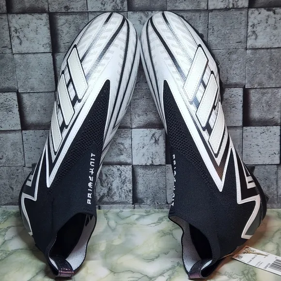 Adidas Freak Ultra Inline Black White Football Cleats  Size 12.5