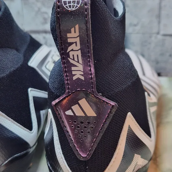 Adidas Freak Ultra Inline Black White Football Cleats  Size 12.5