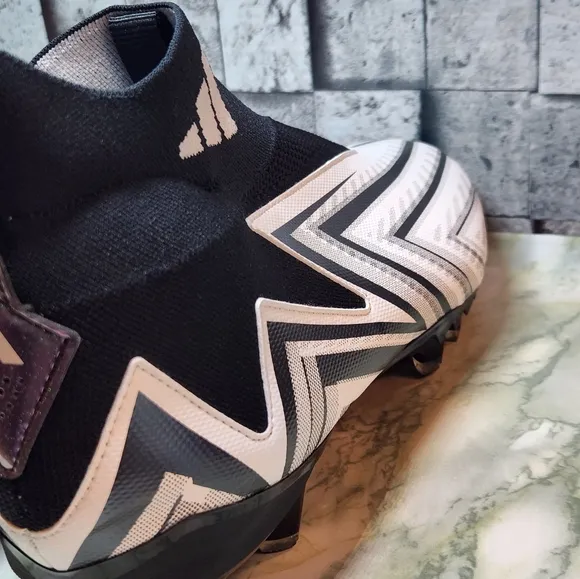 Adidas Freak Ultra Inline Black White Football Cleats  Size 12.5