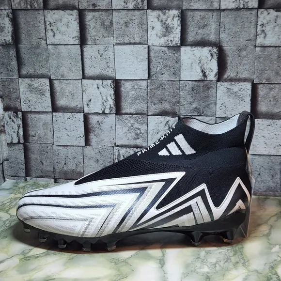 Adidas Freak Ultra Inline Black White Football Cleats  Size 12.5