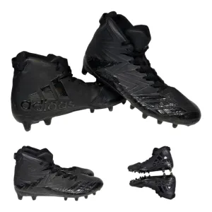 Adidas Freak X Carbon Mid Men's Football Cleats Triple Black Size 10