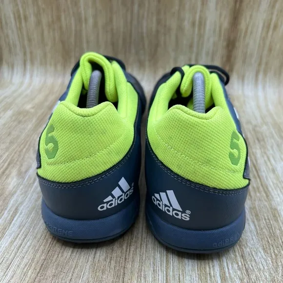 Adidas Free Football X ITE Men's Size 11.5 Grey Black Neon Shoes Sneakers Q21624