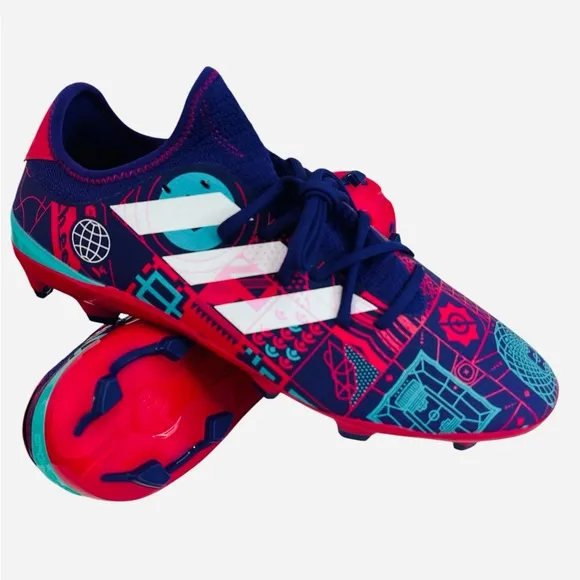 Adidas Gamemode Knit Firm Ground Soccer Cleats GV6865 Shoes Men Size 10