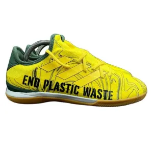 Adidas Gamemode Knit PB Yellow Green Gum Indoor Soccer Shoes HR1741 Mens Sz 9-12