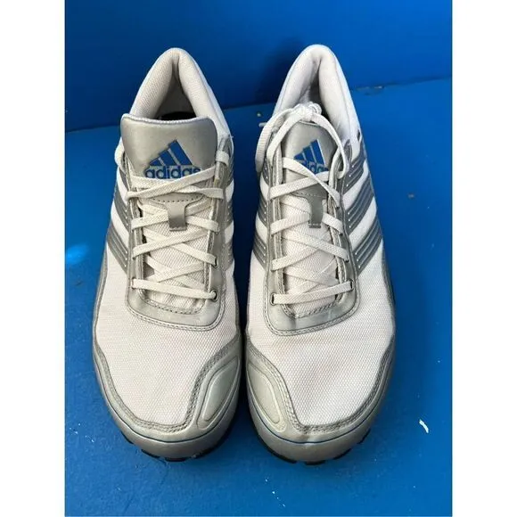 Adidas Golf Shoes Mens 11.5 M Tour 360 Black Boost Cleats Leather EVG 791003