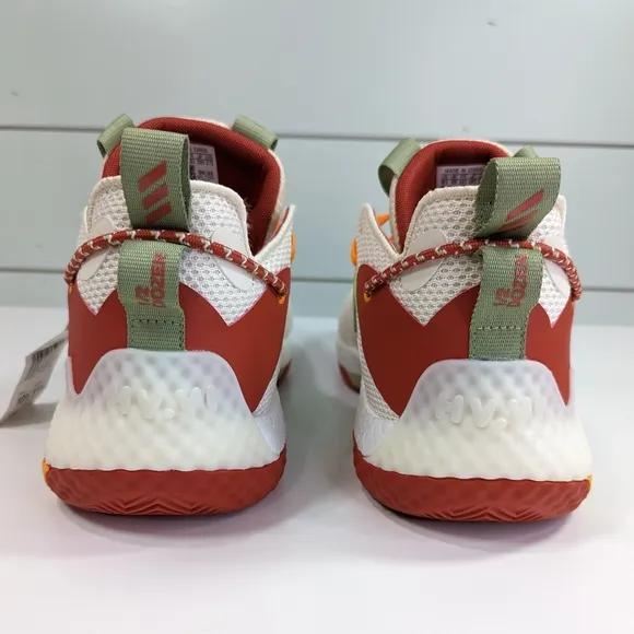 Adidas Harden Vol.6 Wonder White Magic Lime Basketball Running Sneakers Men 10.5