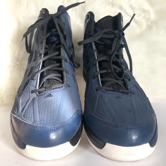 Adidas: High Top Basketball Shoes 'Blue' (Size 13.5)