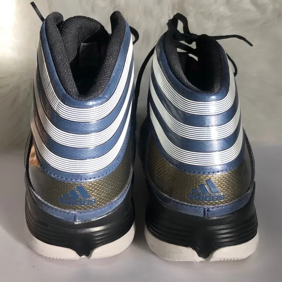 Adidas: High Top Basketball Shoes 'Blue' (Size 13.5)