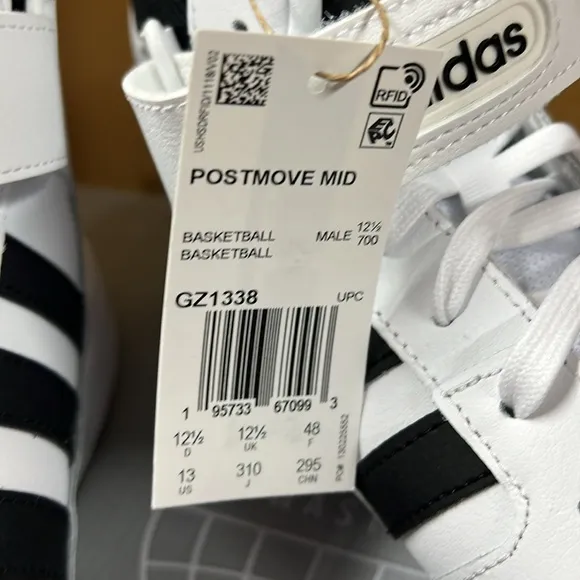 Adidas high top sneaker shoes size 13