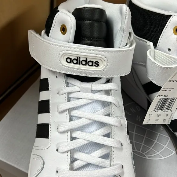 Adidas high top sneaker shoes size 13