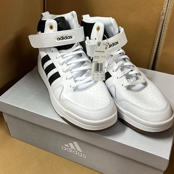 Adidas high top sneaker shoes size 13