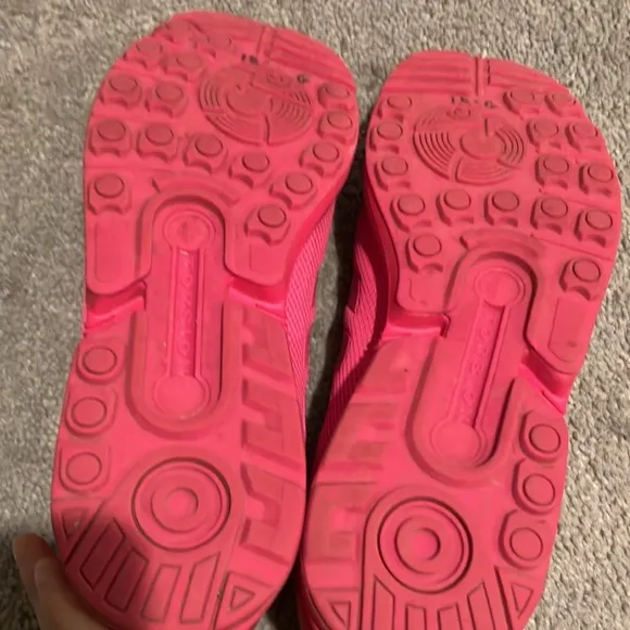 Adidas Hot Pink Tennis Shoes