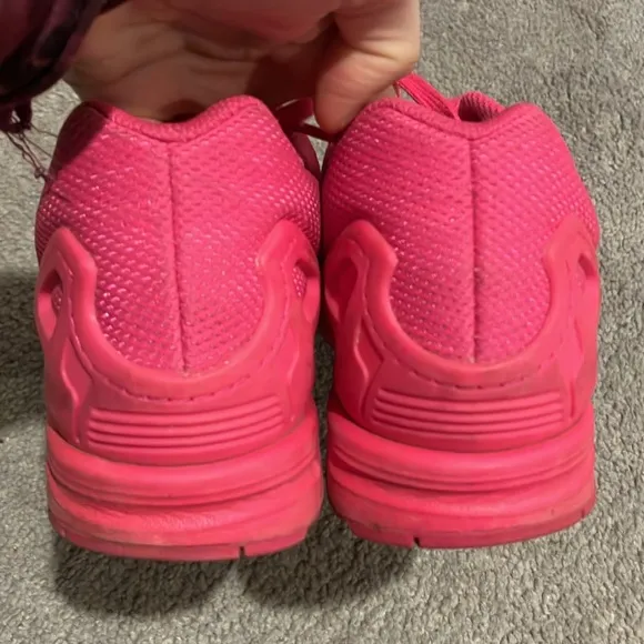 Adidas Hot Pink Tennis Shoes