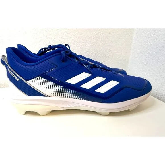 Adidas ICON 7 Baseball Cleats / Softball Cleats Glyde 2 MT TPU Size 15 BLUE NWT
