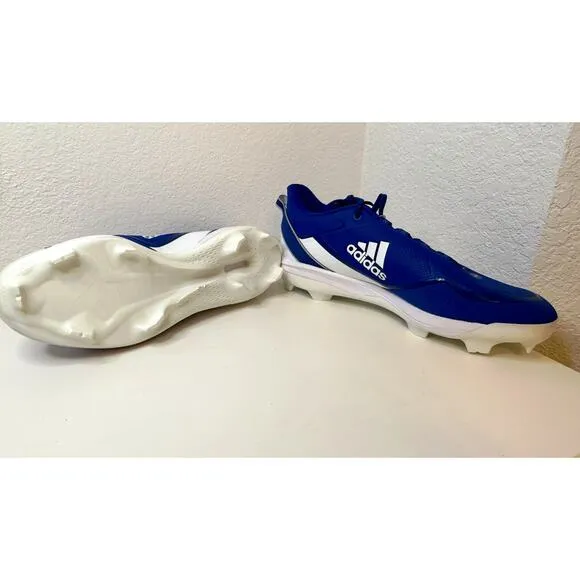 Adidas ICON 7 Baseball Cleats / Softball Cleats Glyde 2 MT TPU Size 15 BLUE NWT