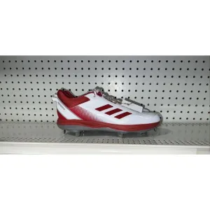 Adidas Icon 7 Indiana Hoosiers PE Mens Metal Baseball Cleats Size 9 White Red