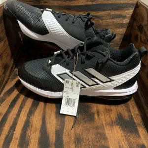 Adidas Icon 8 TPU Men's Size 11.5 Adult Baseball Cleats Black White IG7109 New