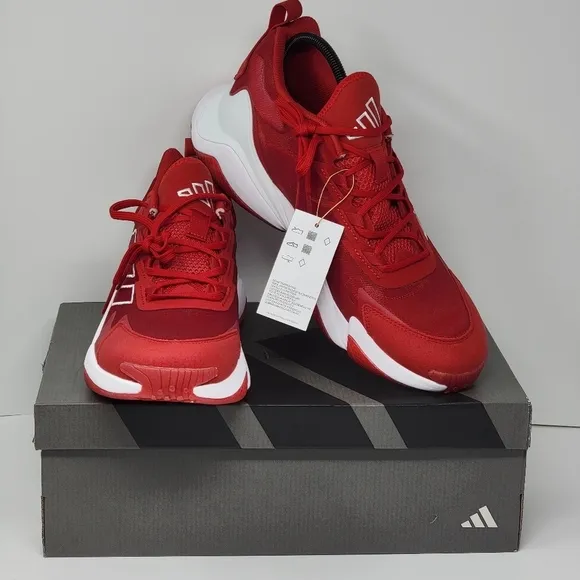 Adidas Impact FLX II IE9377 Football Shoes Power Red 2 White Mens Size 13 New