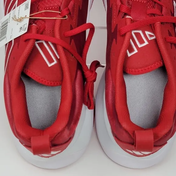 Adidas Impact FLX II IE9377 Football Shoes Power Red 2 White Mens Size 13 New