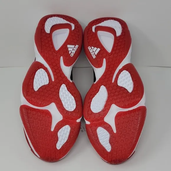 Adidas Impact FLX II IE9377 Football Shoes Power Red 2 White Mens Size 13 New