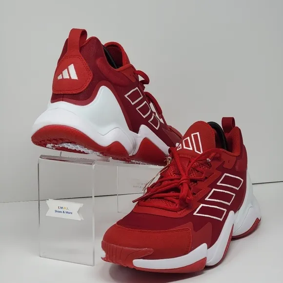 Adidas Impact FLX II IE9377 Football Shoes Power Red 2 White Mens Size 13 New