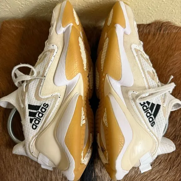 Adidas Mahomes 1 Impact FLX‎ Mens 9 Football Shoes Low White Gum IF4799