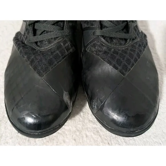 Adidas Mat Wizard 4 Men's Wrestling Shoes Sz 11.5 Black Lace Up High Top AC6971