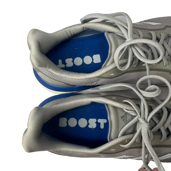 ADIDAS Men’s 13 Solar Drive 19 Grey Blue Running Athletic Sneaker Tennis Shoes