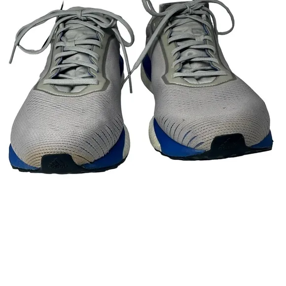 ADIDAS Men’s 13 Solar Drive 19 Grey Blue Running Athletic Sneaker Tennis Shoes