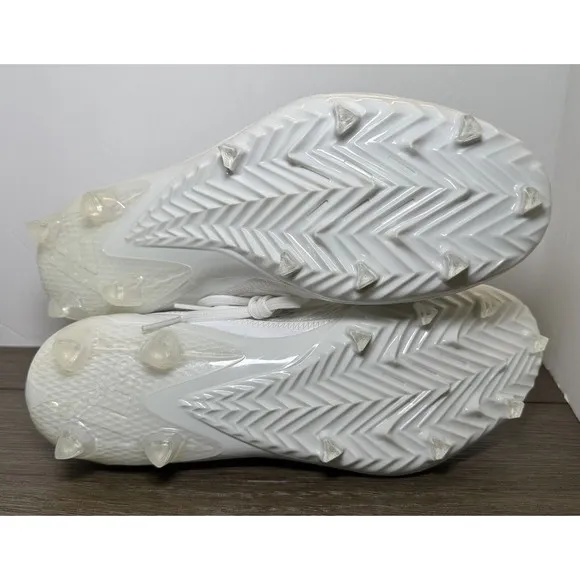 Adidas Men's Adizero 12.0 Football Cleats Size 13 Triple White GX5413 New
