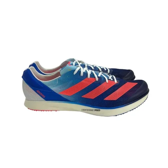 adidas Men's Adizero Avanti TYO Track Shoes Indigo/Blue/Turbo Size 12 New GY0939