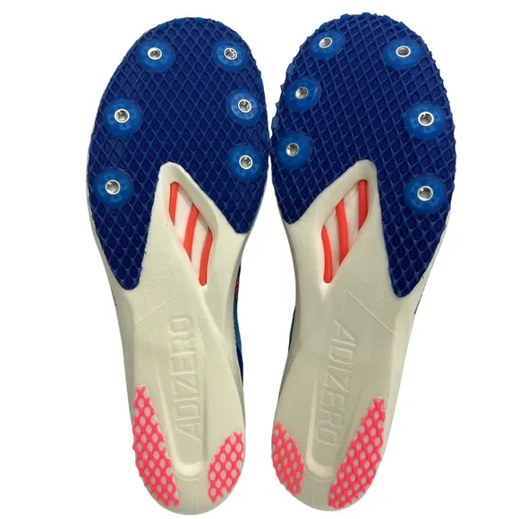 adidas Men's Adizero Avanti TYO Track Shoes Indigo/Blue/Turbo Size 12 New GY0939