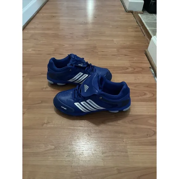 Adidas Men's Baseball Cleats AdiTUFF Size 11.5 Royal Blue