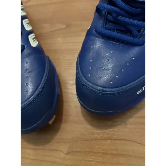 Adidas Men's Baseball Cleats AdiTUFF Size 11.5 Royal Blue