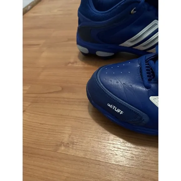 Adidas Men's Baseball Cleats AdiTUFF Size 11.5 Royal Blue